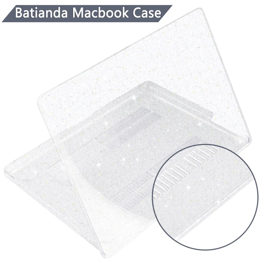 Ảnh Bling Crystal Case for MacBook Pro13 14" M4 M3 M2 M1 Air 13 13.6 15" A2941 A2681 A2337 A2179 A1932 A2442 A2338 A1708 A1706 A2159 A1989 A2251 Laptop Hardshell Case 2