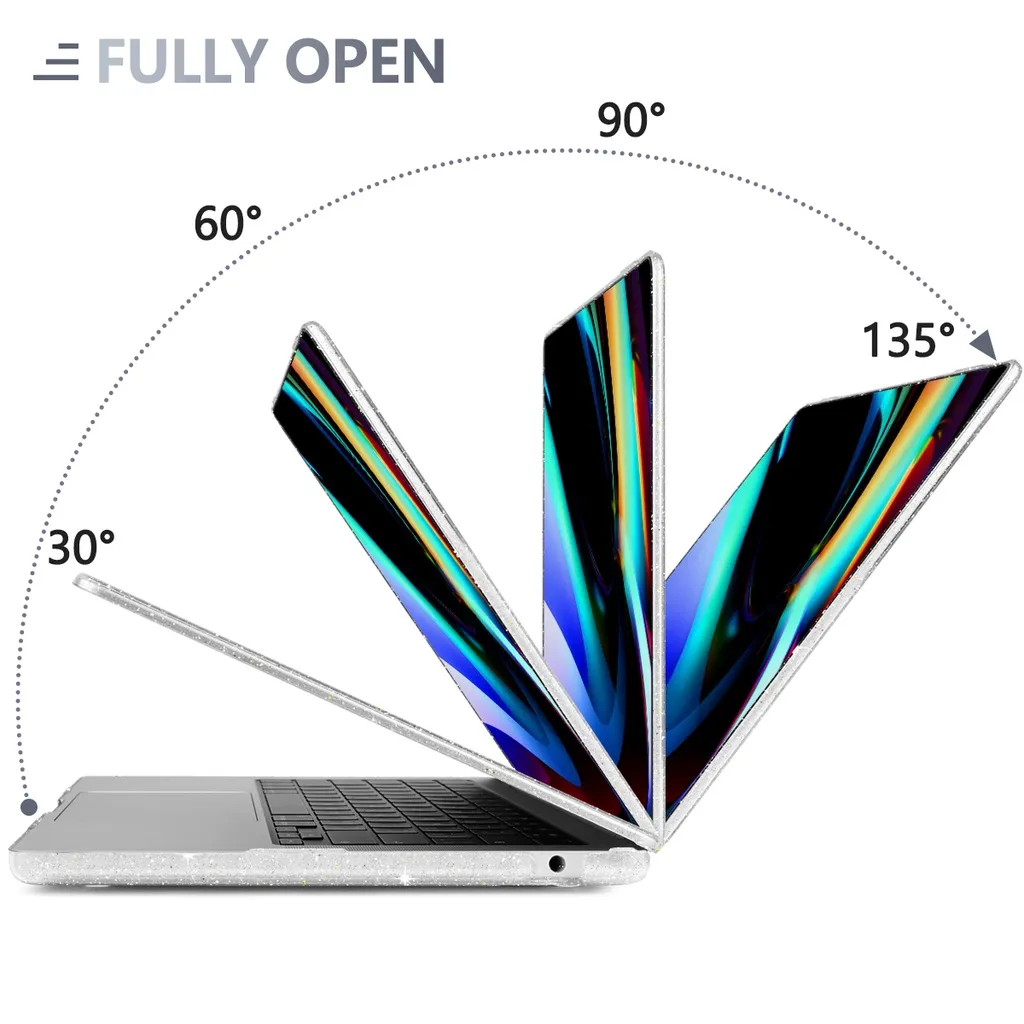 Ảnh Bling Crystal Case for MacBook Pro13 14" M4 M3 M2 M1 Air 13 13.6 15" A2941 A2681 A2337 A2179 A1932 A2442 A2338 A1708 A1706 A2159 A1989 A2251 Laptop Hardshell Case 4