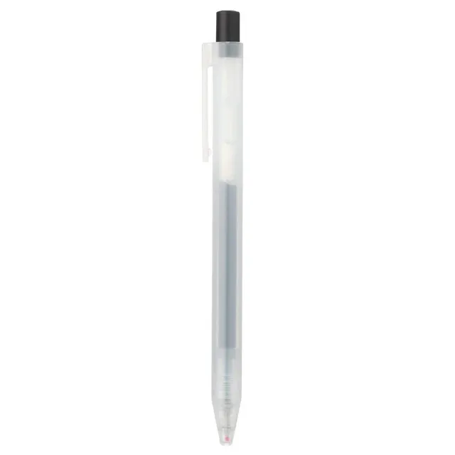 Ảnh Bộ 10 Cây Bút Bi Bấm 0.5mm MUJI 1