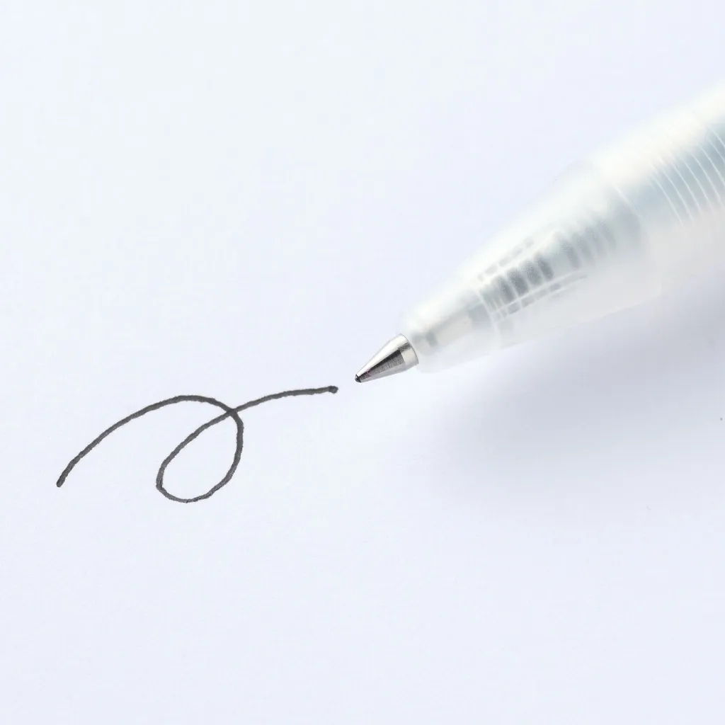 Ảnh Bộ 10 Cây Bút Bi Bấm 0.5mm MUJI 2