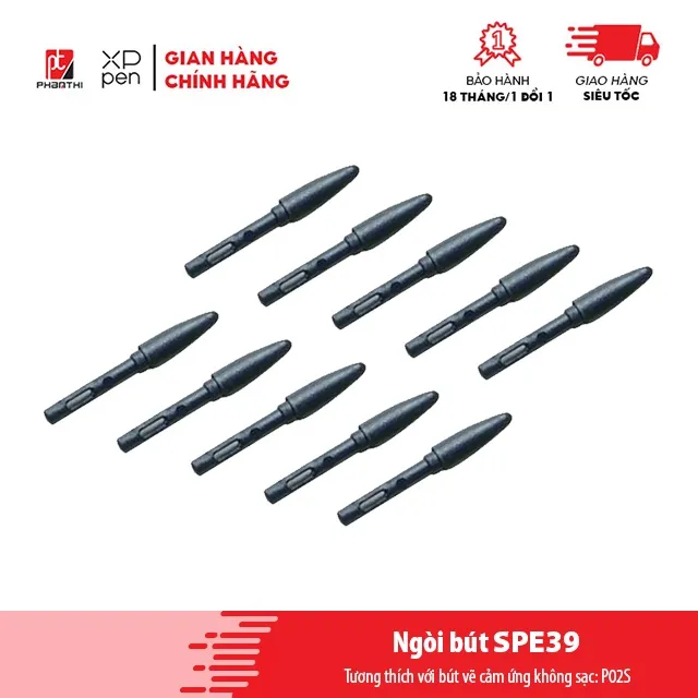 Ảnh Bộ 10 Ngòi Bút Cho Stylus Bảng Vẽ XP-Pen - Hàng chính hãng 1