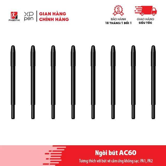 Ảnh Bộ 10 Ngòi Bút Cho Stylus Bảng Vẽ XP-Pen - Hàng chính hãng 2