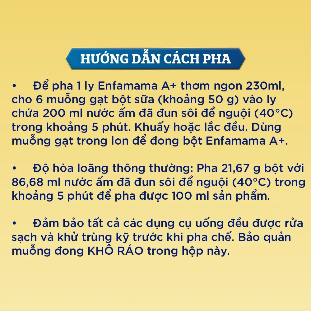 Ảnh Bộ 2 sữa Bầu Enfamama A+ - Hương Vanila 400g/lon 4