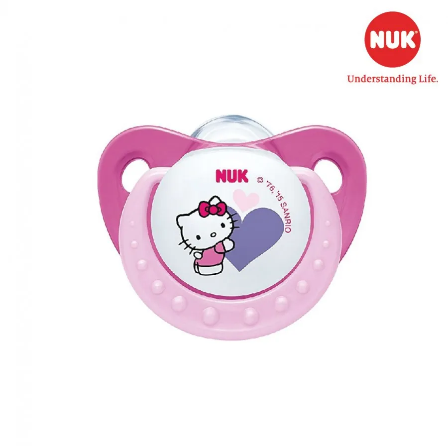 Ảnh Bộ 2 ti giả NUK Silicone Hello Kitty 0-6m / 6-18m 4