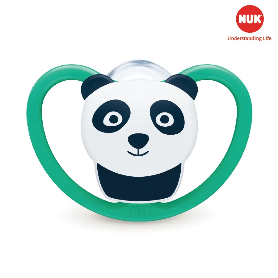 Ảnh Bộ 2 ti giả Silicone Nuk Space S1/S2/S3 2