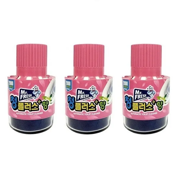 Ảnh Bộ 3 Chai thả bồn cầu làm sạch diệt khuẩn Mr.Fresh Hàn Quốc hương hoa ly 1