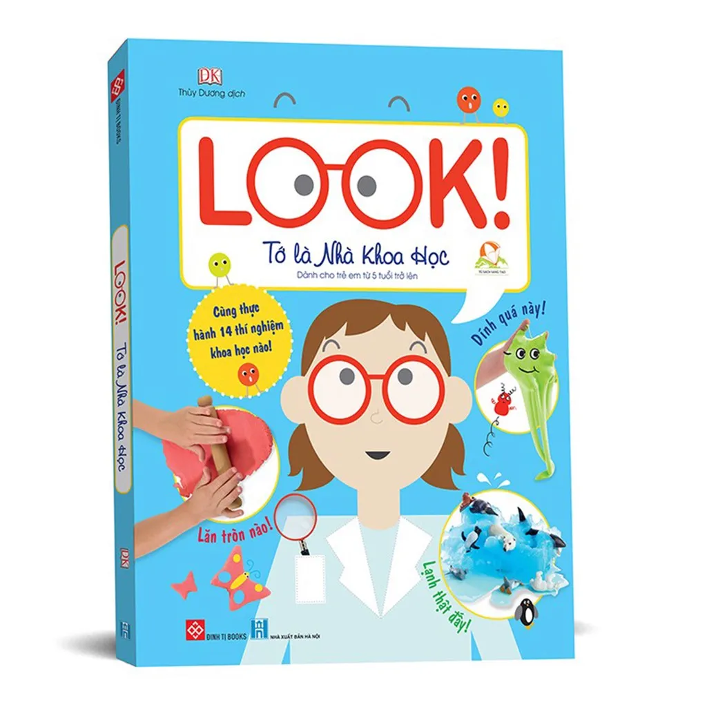 Ảnh Bộ 3 cuốn sách - Look! Tớ là đầu bếp - kỹ sư - nhà khoa học 1