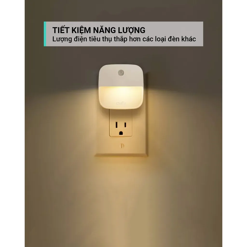 Ảnh Bộ 4 đèn EUFY Lumi Plug-in, 0.4W - T1303 3
