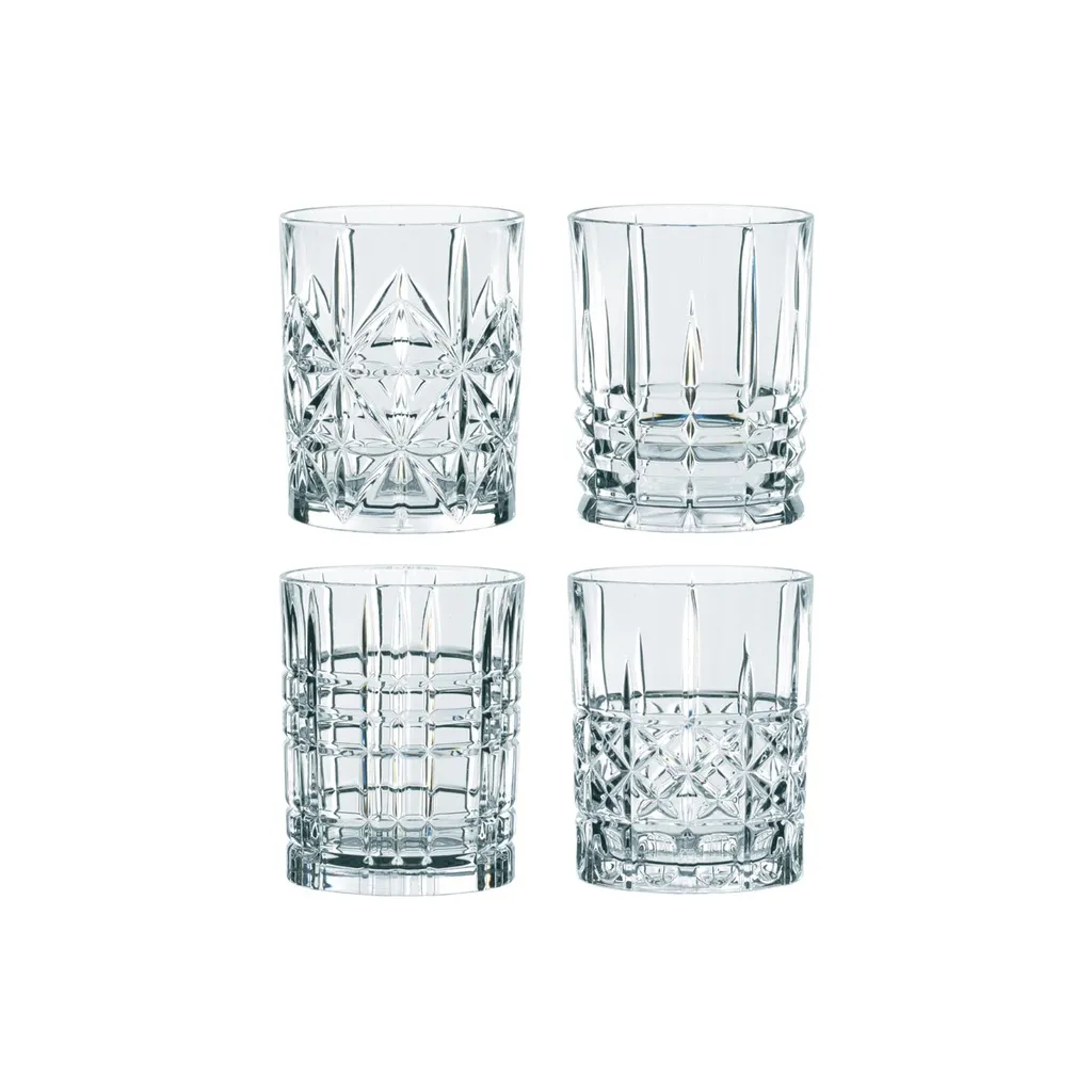 Ảnh Bộ 4 ly pha lê Nachtmann Highland, chính hãng Đức, an toàn cho sức khỏe, sang trọng, chống xước 1