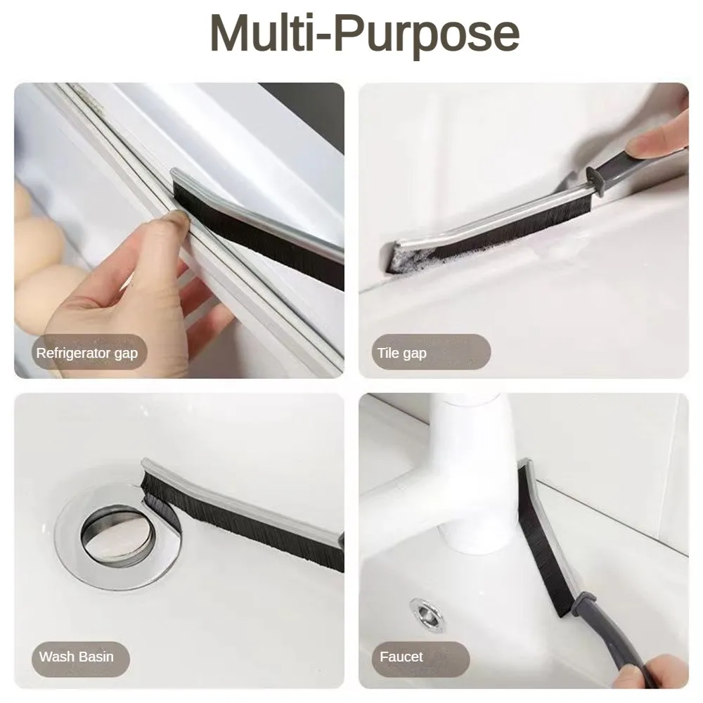 Ảnh Bộ 6 chổi vệ sinh đa năng bằng nylon bền bỉ của Aubess - Loại bỏ vết bẩn cứng đầu, lưu trữ trên tường nhỏ gọn và tiếp cận khu vực hẹp 1