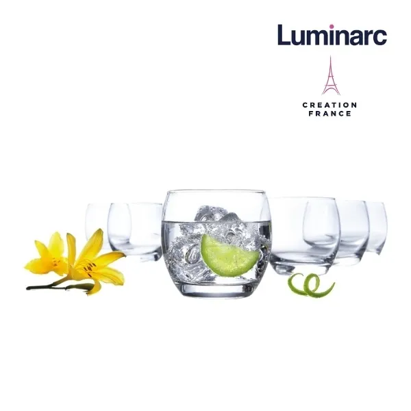 Ảnh Bộ 6 Ly Thủy Tinh Luminarc Salto 320ml - Loại Thấp BOL2562 | Phân Phối Chính Hãng 2