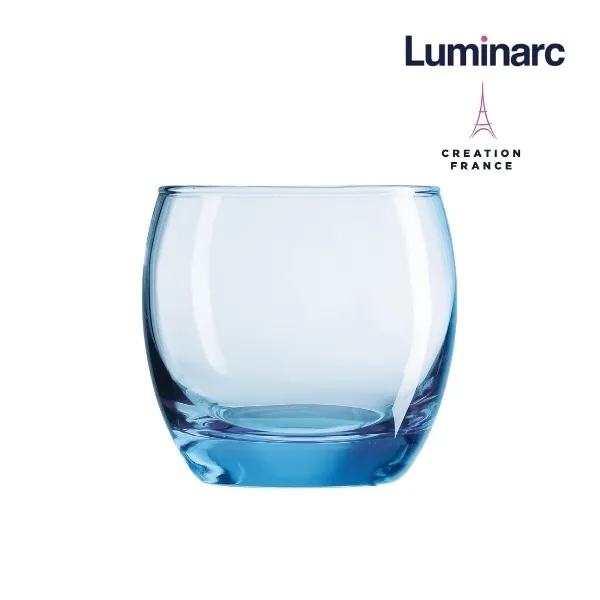 Ảnh Bộ 6 Ly Thủy Tinh Luminarc Salto Blue 320ml - Loại Thấp BOL1584 | Phân Phối Chính Hãng 2