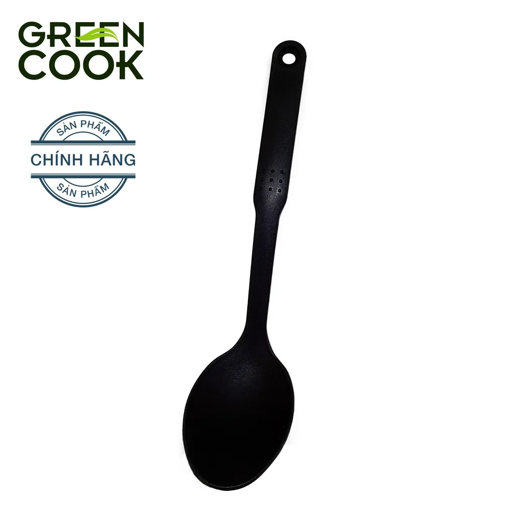 Ảnh Bộ 6 món vá sạn nhựa nấu ăn Green Cook chất liệu PA66 an toàn sức khỏe 3
