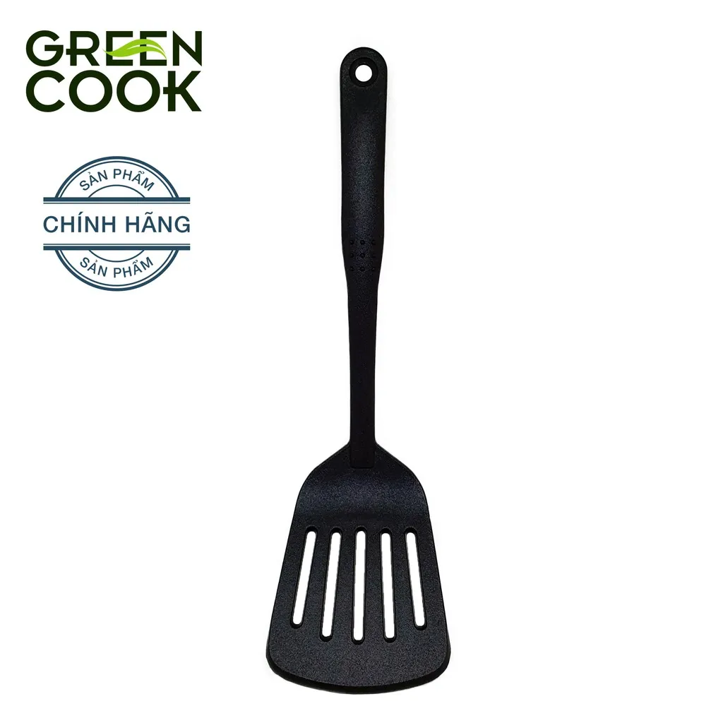 Ảnh Bộ 6 món vá sạn nhựa nấu ăn Green Cook chất liệu PA66 an toàn sức khỏe 4
