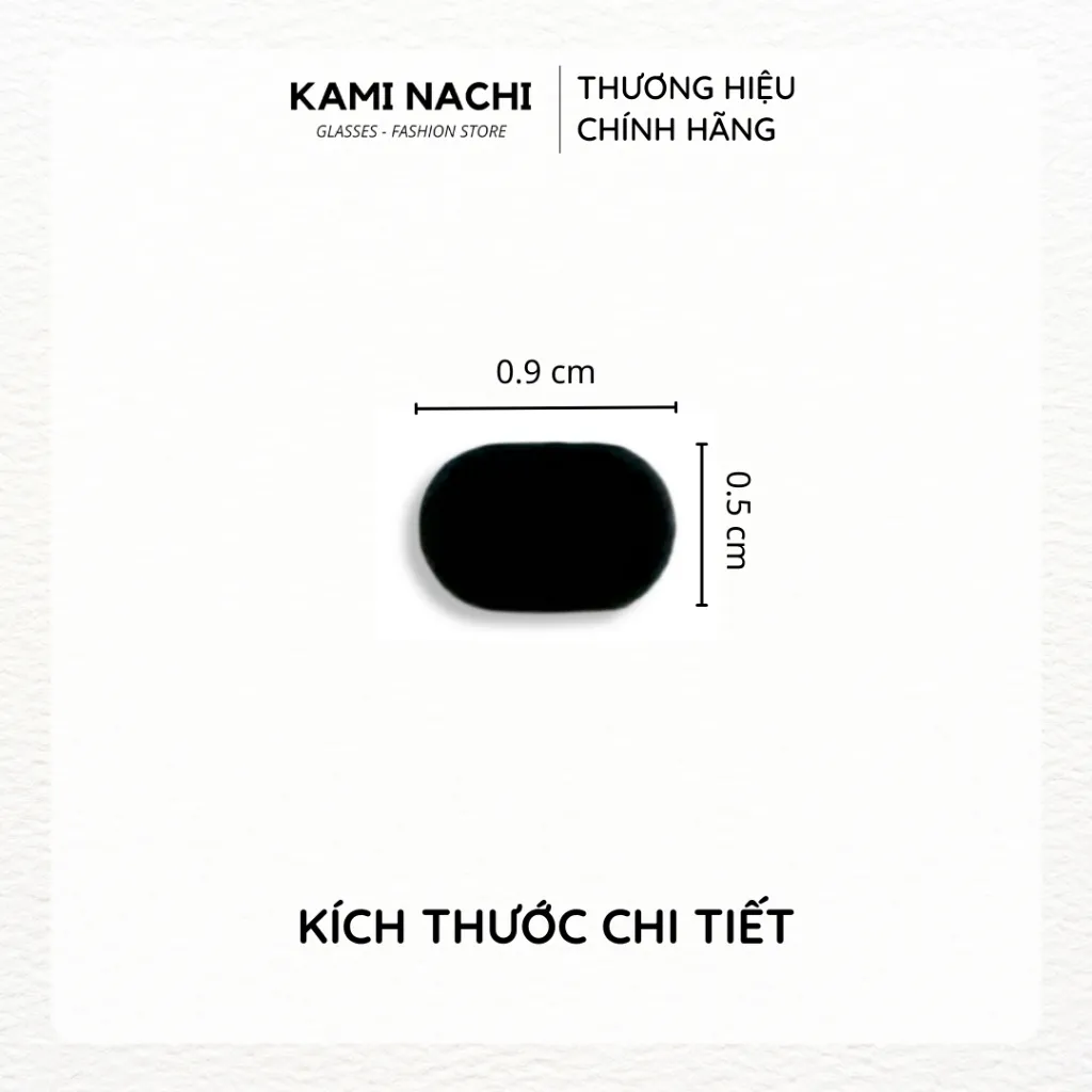 Ảnh Bộ 8 miếng đệm mũi chống trượt cho kính bằng mút xốp eva siêu mềm KAMI NACHI 2