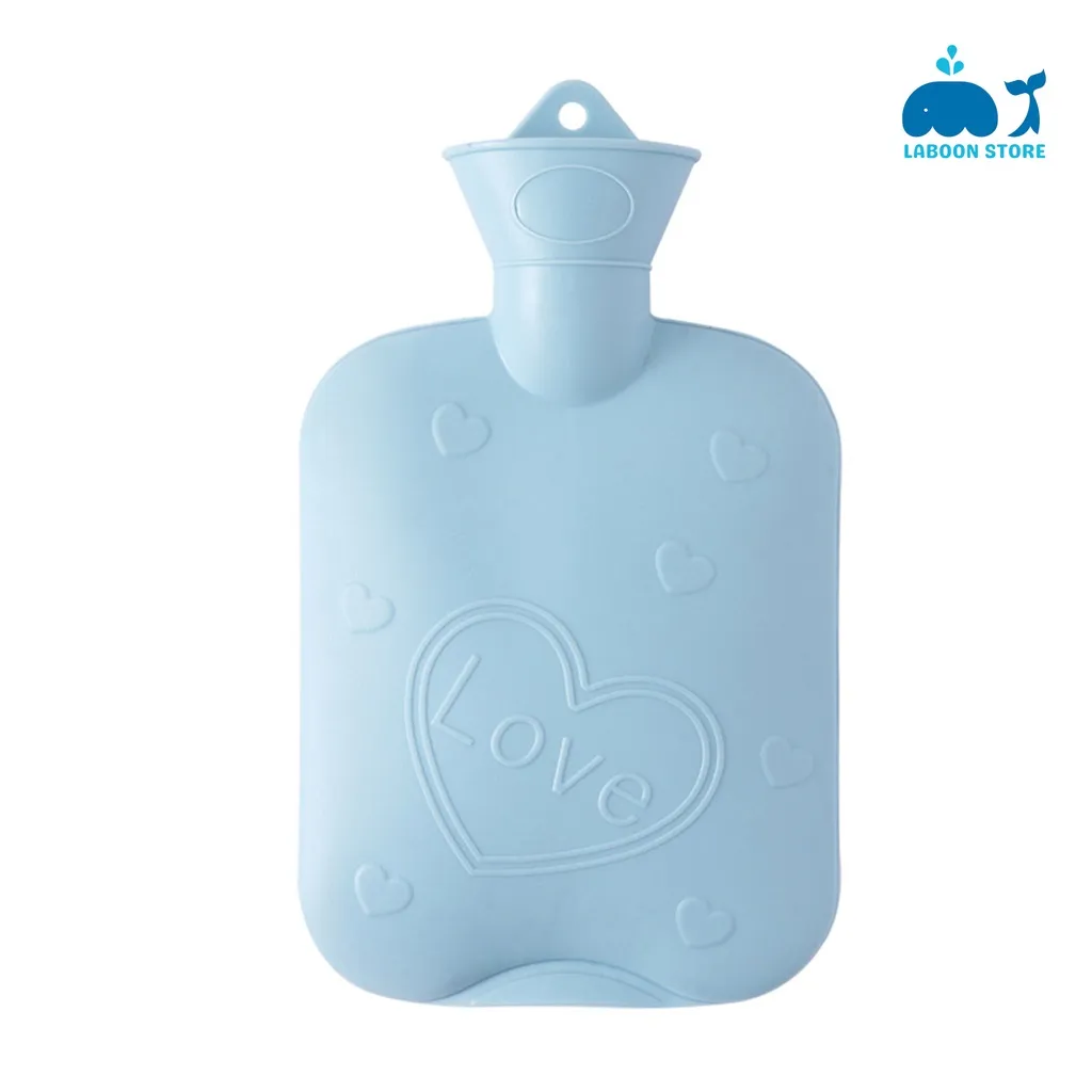 Ảnh Bộ đai túi chườm nóng lạnh đa năng Laboon chất liệu nhựa PVC 1000ml đai vải chườm bụng vai gáy thắt lưng 1