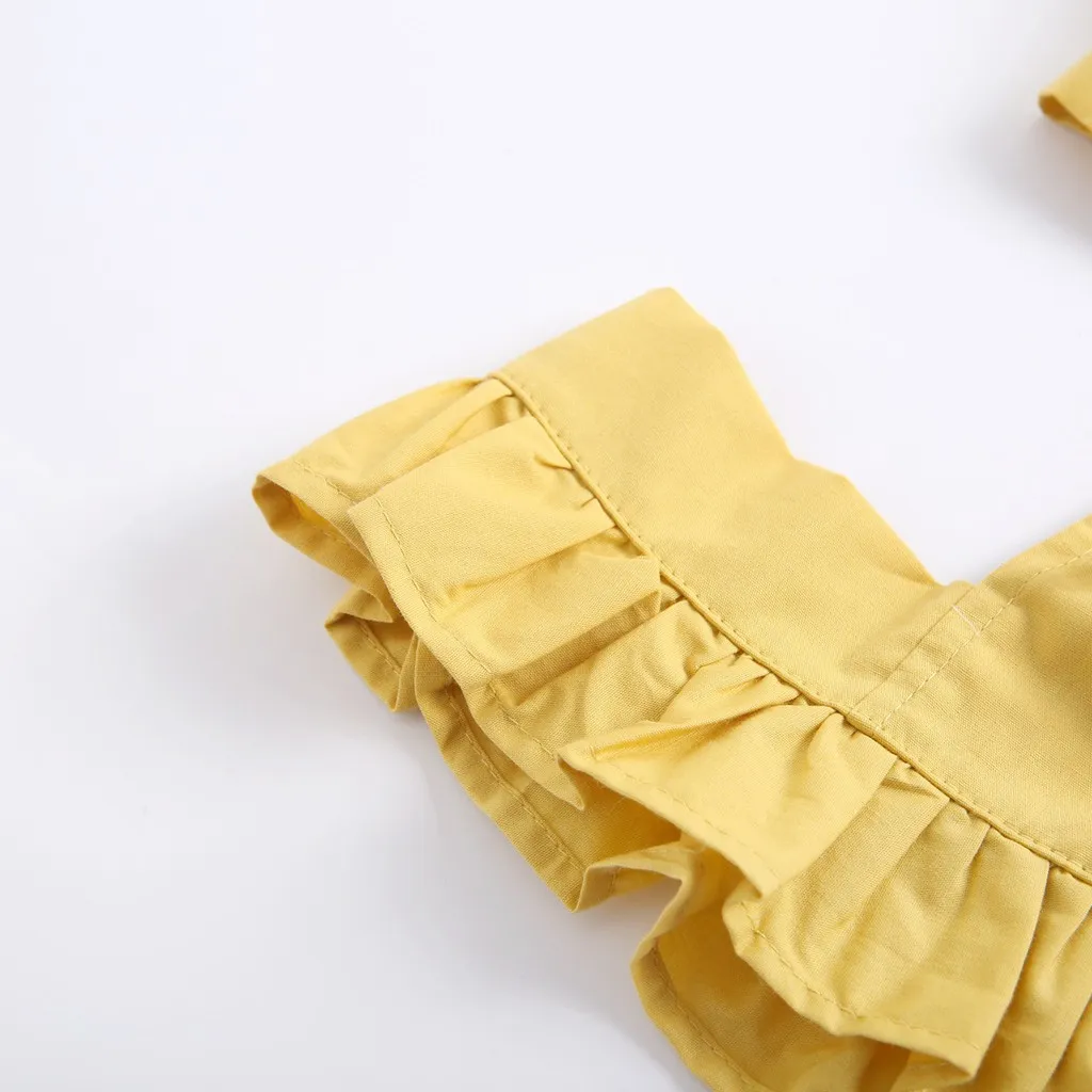 Ảnh Bộ Áo Liền Quần Sanlutoz Bằng Chất Liệu Cotton Phong Cách Thời Trang Mùa Hè In Họa Tiết Quả Dứa Dành Cho Bé Gái 4