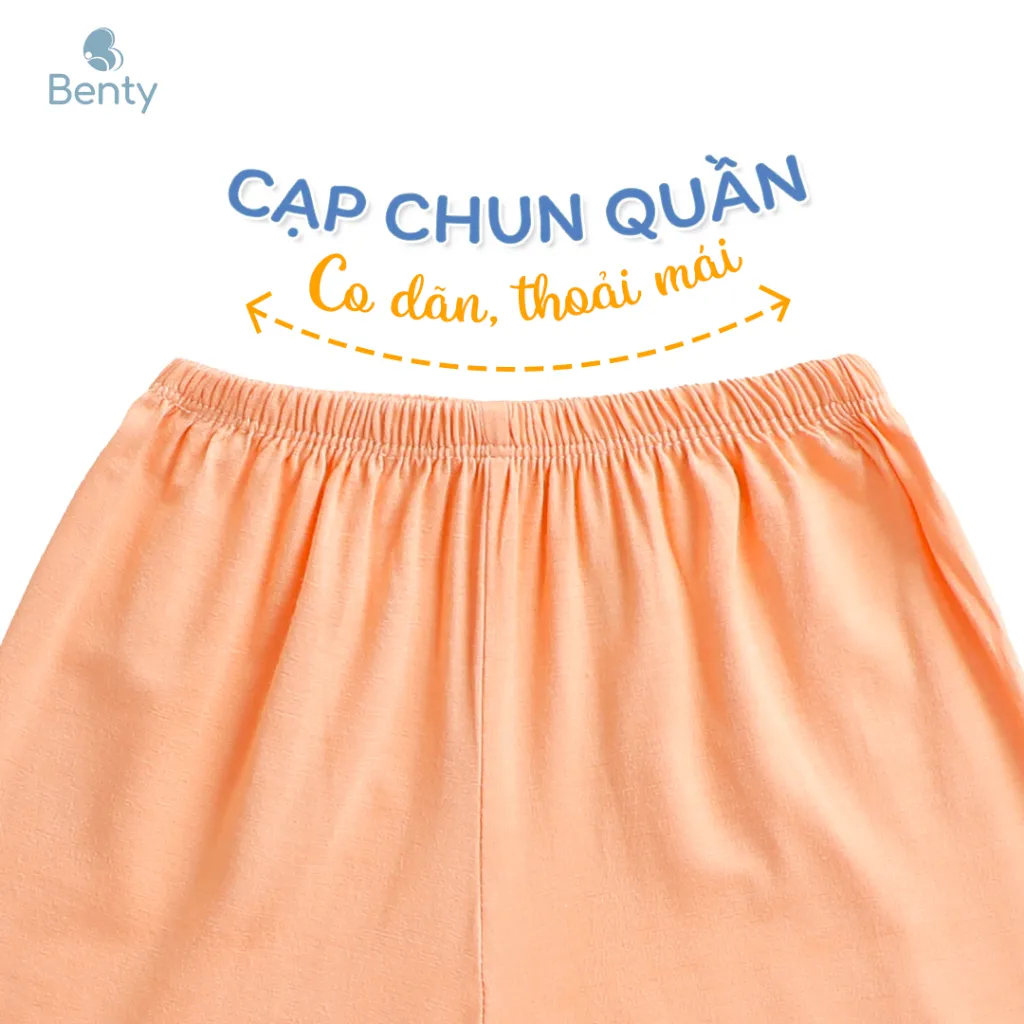 Ảnh Bộ ba lỗ hình in chú mèo đầu bếp BENTY BT089 thoáng mát, quần áo trẻ em bé trai bé gái mềm mịn 3
