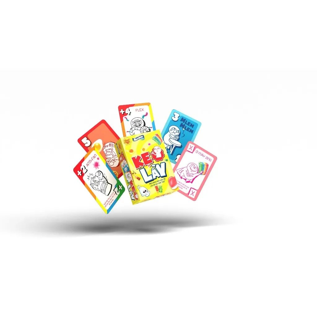 Ảnh BỘ BÀI KẸO LẦY - UNO TỪ ALPENLIEBE VÀ CHUPA CHUPS 1