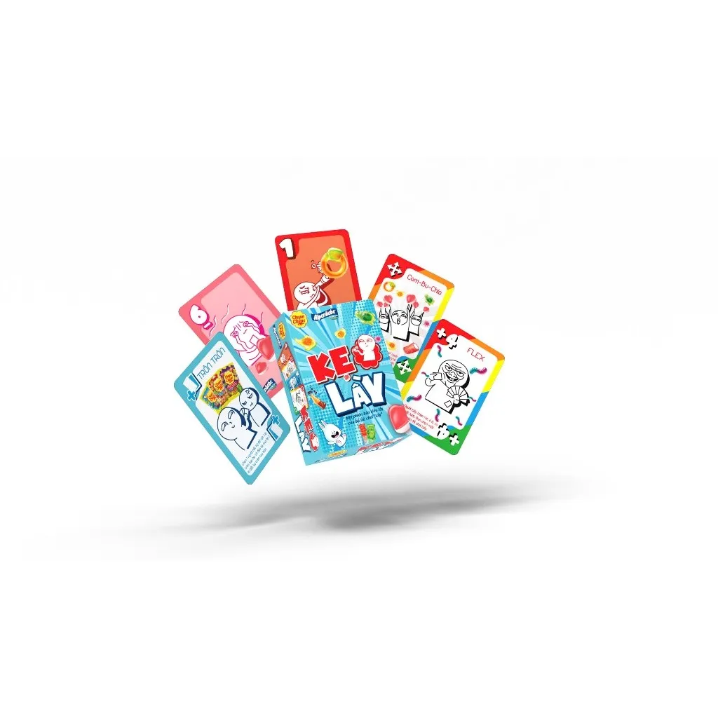 Ảnh BỘ BÀI KẸO LẦY - UNO TỪ ALPENLIEBE VÀ CHUPA CHUPS 4