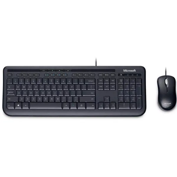 Ảnh Bộ bàn phím chuột có dây Microsoft 600 (APB-00018) 1