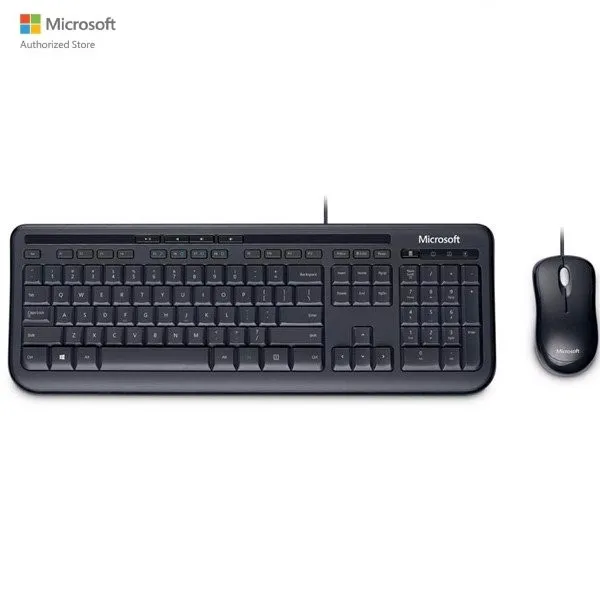 Ảnh Bộ bàn phím chuột có dây Microsoft 600 (APB-00018) 3