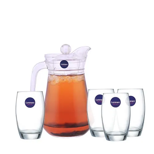 Ảnh Bộ Bình Ly Thủy Tinh Luminarc Arc Salto 5 Món 1.3L/350ml - 5L2662L2560 | Phân Phối Chính Hãng 2