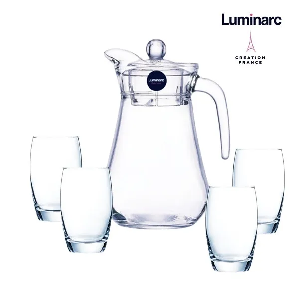 Ảnh Bộ Bình Ly Thủy Tinh Luminarc Arc Salto 5 Món 1.3L/350ml - 5L2662L2560 | Phân Phối Chính Hãng 3