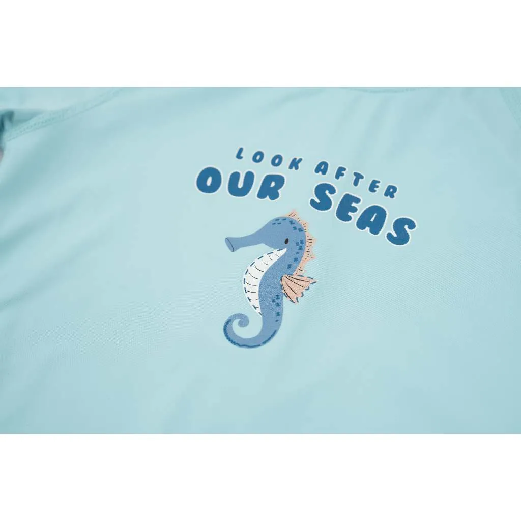 Ảnh Bộ bơi Áo dài tay, quần đùi khóa sau BU Baby BSM171300 3