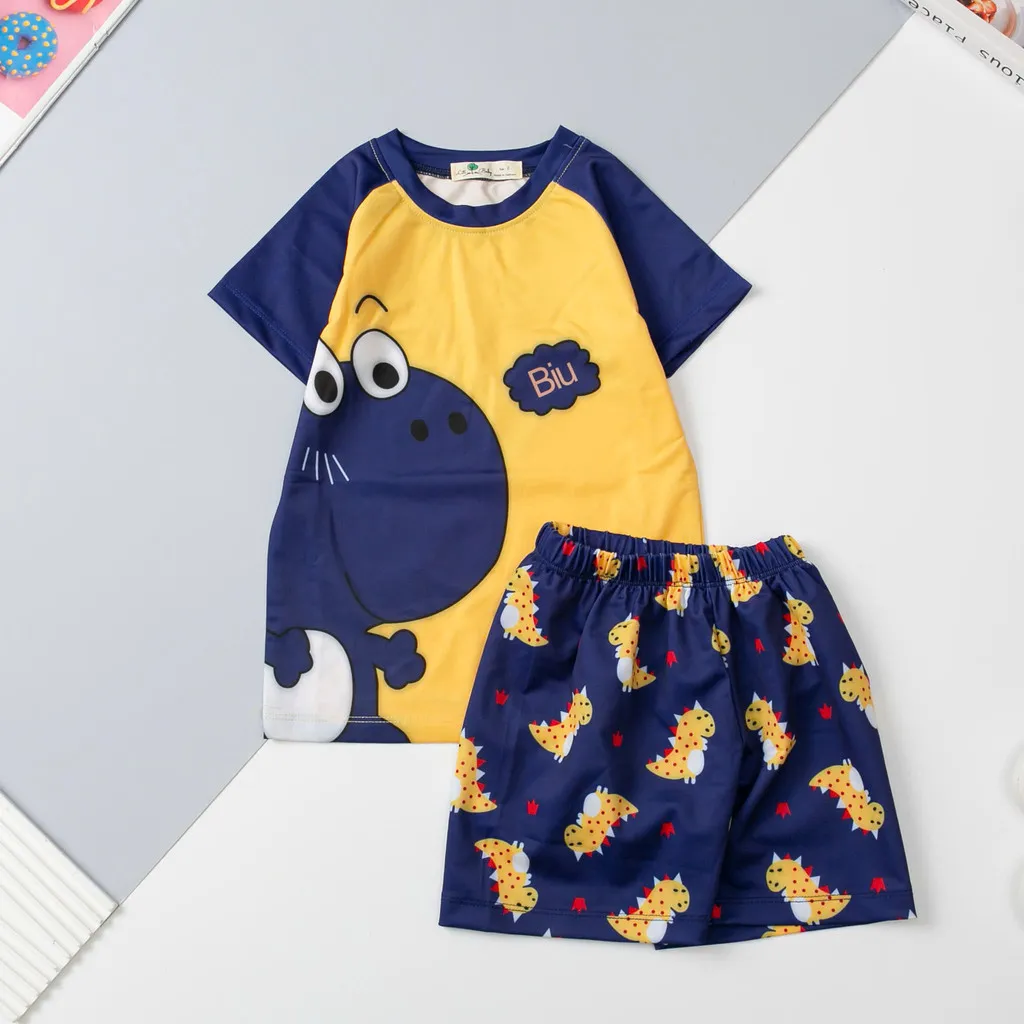 Ảnh Bộ bơi bé trai LITIBABY 2 mảnh hoạt hình ngộ nghĩnh, size 2 đến 12 tuổi 1