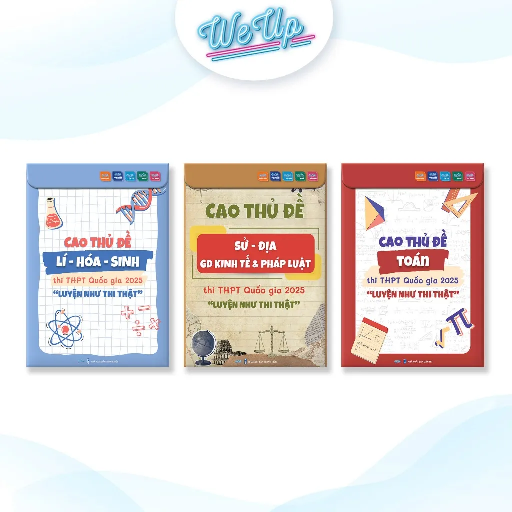 Ảnh BỘ CAO THỦ ĐỀ THPT : Cao thủ đề Toán, cao thủ đề Lý-hoá-sinh, cao thủ đề Sử-Địa-GD Kinh Tế&PL, C.thủ Văn-Anh(3-4-5TẶNG) 1