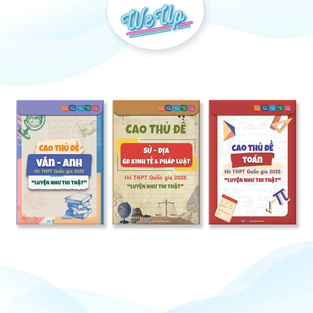 Ảnh BỘ CAO THỦ ĐỀ THPT : Cao thủ đề Toán, cao thủ đề Lý-hoá-sinh, cao thủ đề Sử-Địa-GD Kinh Tế&PL, C.thủ Văn-Anh(3-4-5TẶNG) 2