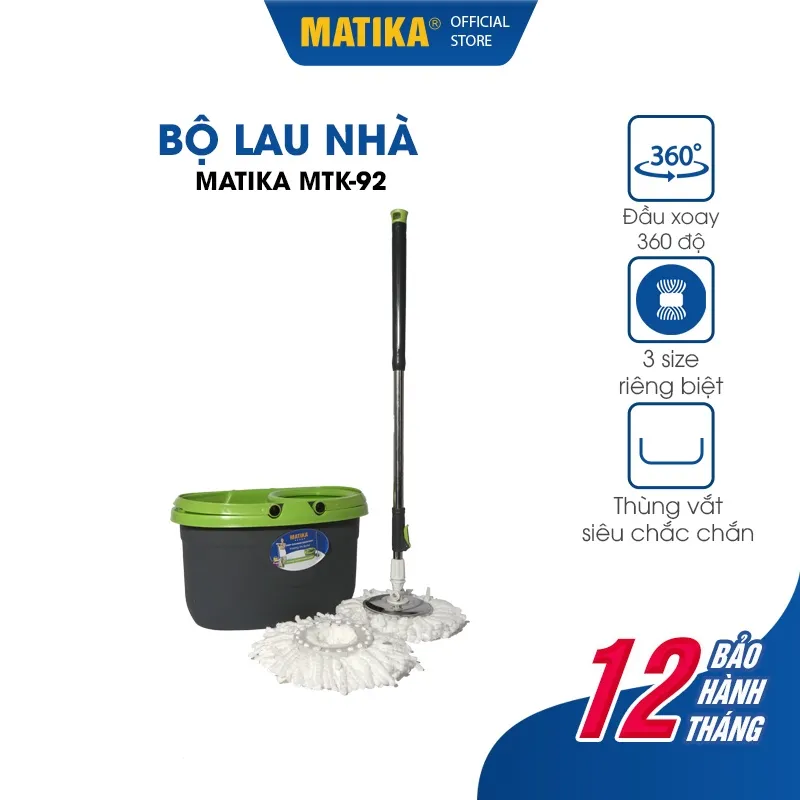 Ảnh Bộ cây lau nhà MATIKA MTK-92 1