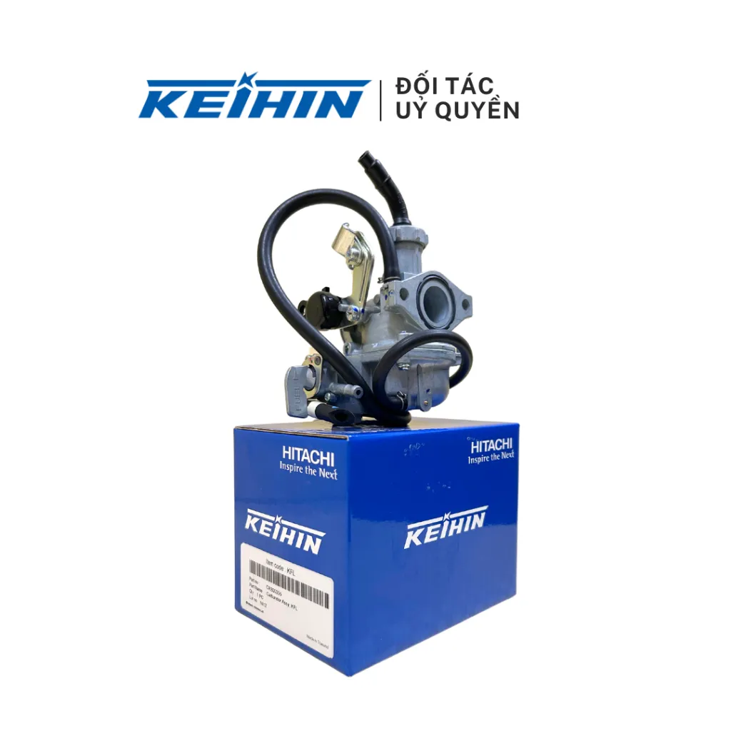 Ảnh Bộ Chế Hoà Khí (Bình Xăng Con) KEIHIN cho xe Honda Future 1 mã CRB00355 KFL 2