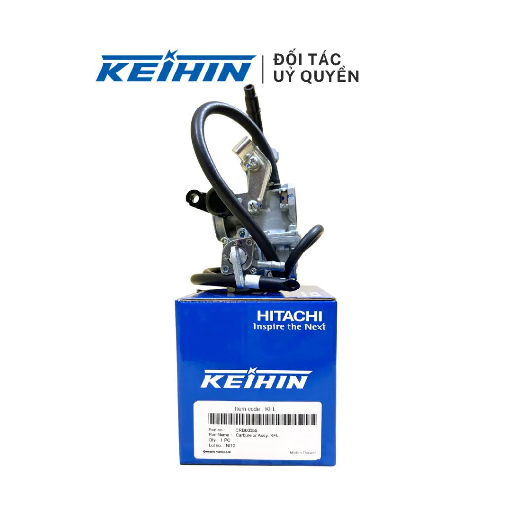 Ảnh Bộ Chế Hoà Khí (Bình Xăng Con) KEIHIN cho xe Honda Future 1 mã CRB00355 KFL 4