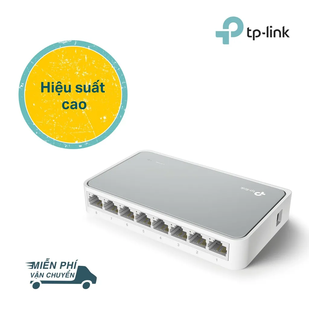 Ảnh Bộ Chia Tín Hiệu TP-Link TL-SF1008D 8 Cổng Switch 8 Ports 10/100Mbps 2