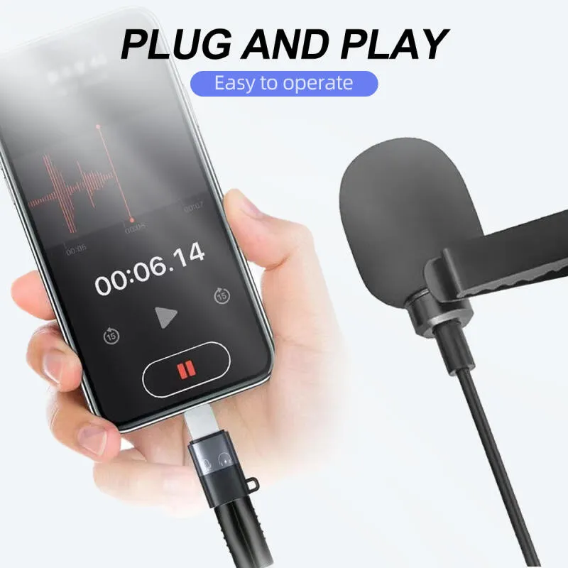 Ảnh Bộ chuyển đổi HdoorLink OTG USB-C sang IOS cho bộ chuyển đổi ghi âm sạc micro Lavalier Type C sang IOS 3