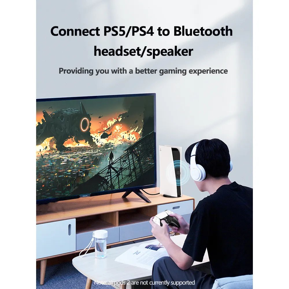 Ảnh Bộ chuyển đổi USB bluetooth 5.3 LLANO thích hợp cho Switch / PS5 / PS4 3