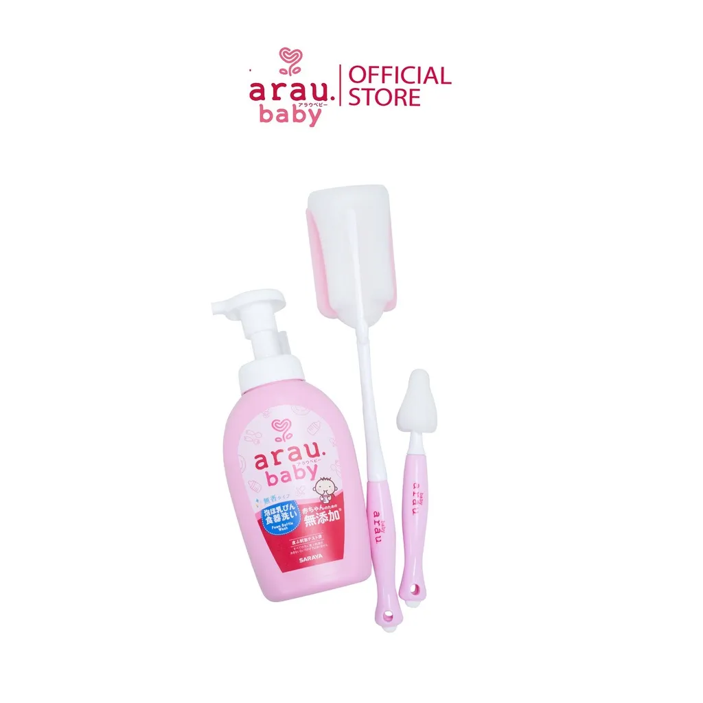 Ảnh Bộ cọ rửa bình sữa Arau Baby 3