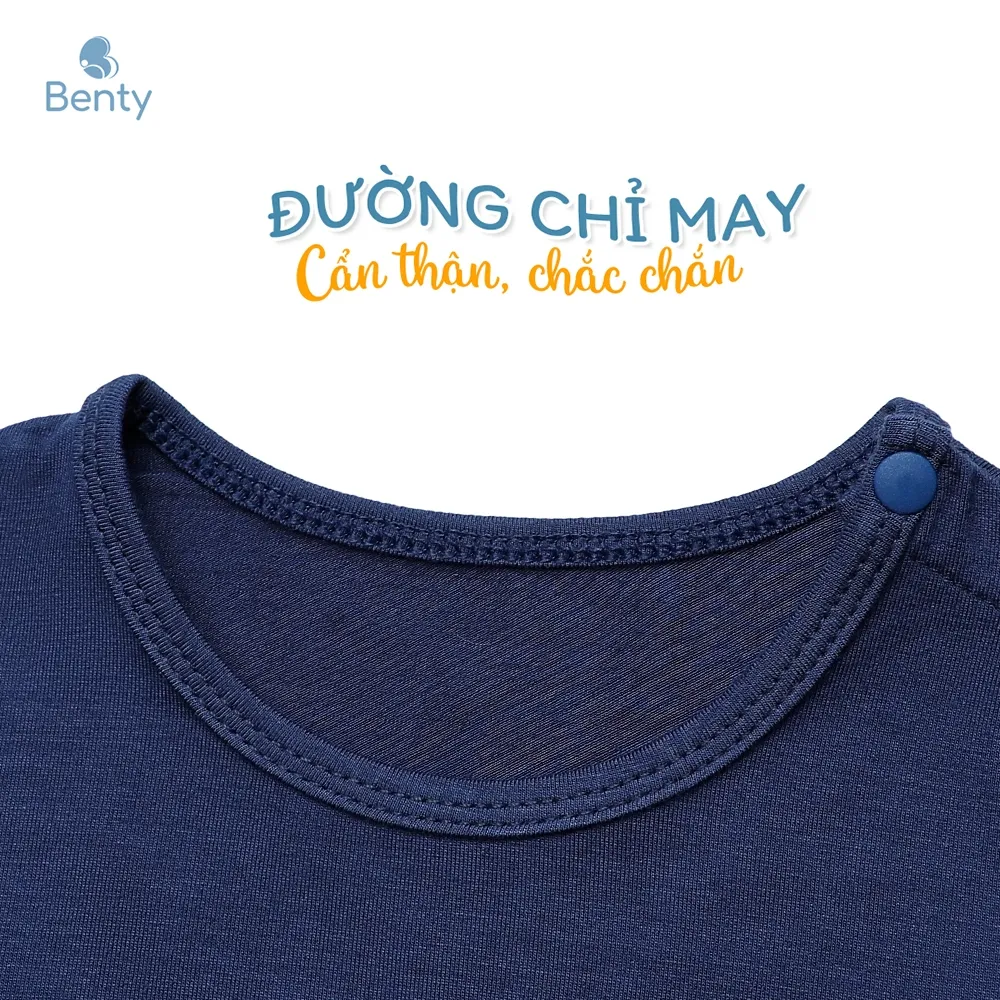 Ảnh Bộ cộc tay cài vai in hình Mickey BT062 cotton mềm mịn, đồ bộ trẻ em cao cấp bé trai bé gái 4