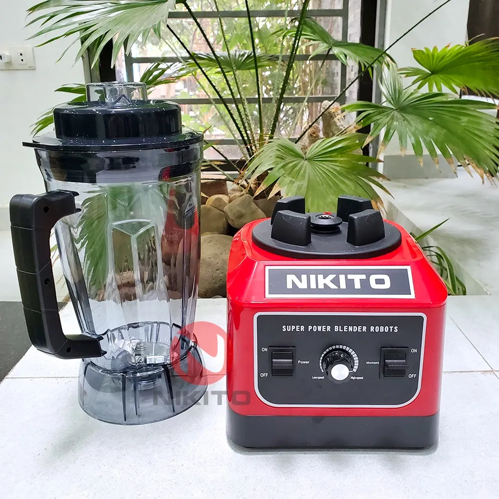 Ảnh Bộ cối xay 3L NIKITO tách rời chuyên dùng máy xay công nghiệp 2