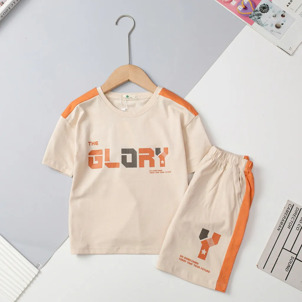 Ảnh Bộ cotton bé trai mặc nhà, đi ngủ LITIBABY ngắn tay size 4 đến 16 tuổi 1
