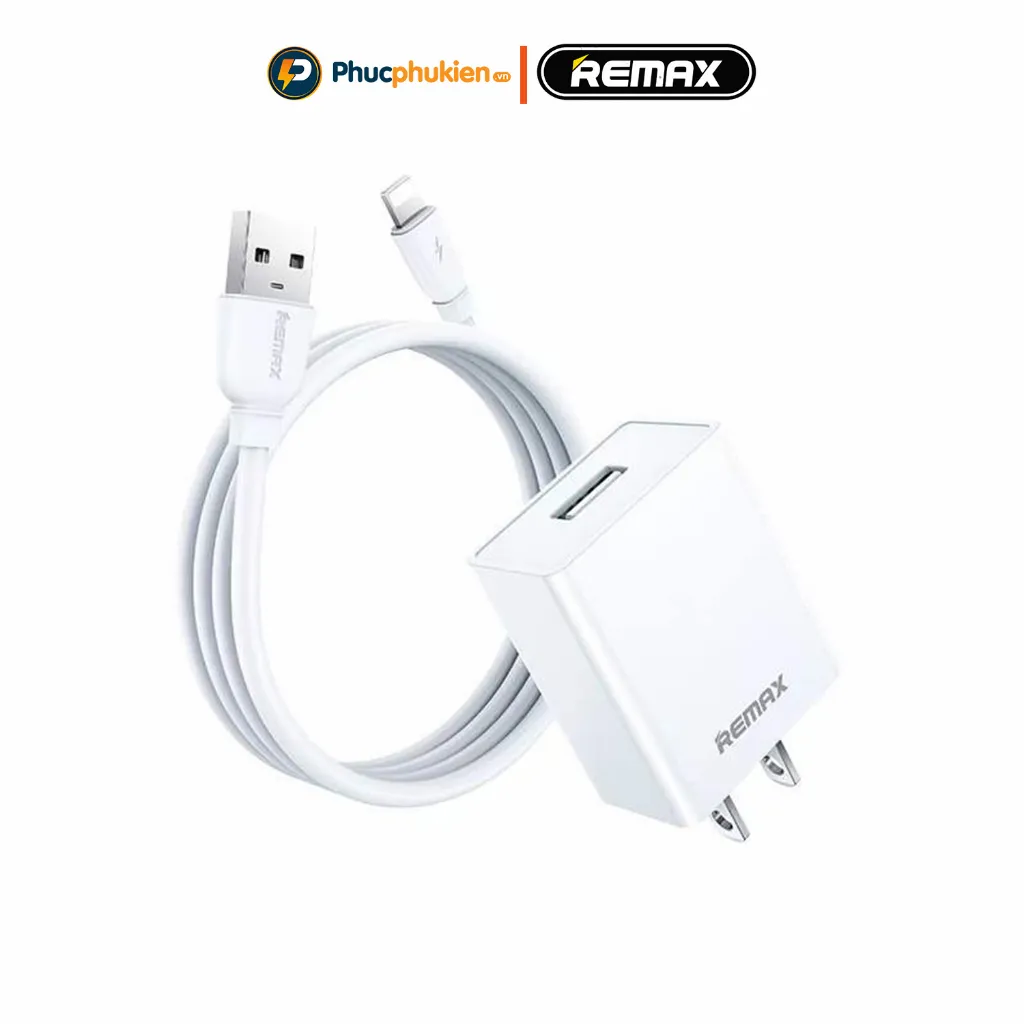 Ảnh Bộ củ cáp sạc Remax U95 hỗ trợ sạc 10w cho điện thoại, tai nghe, loa buetooth - Phúc Phụ Kiện Remax 3