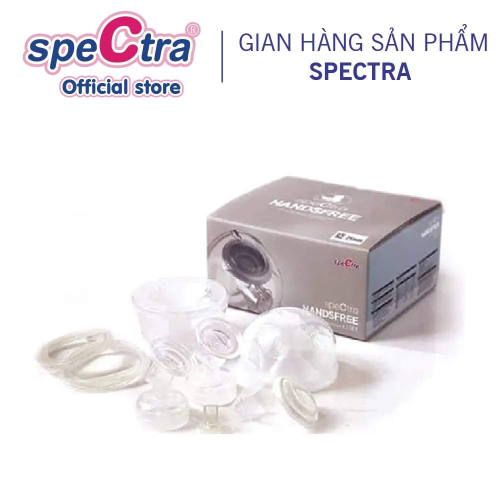 Ảnh Bộ Cup Hút Sữa Rảnh Tay Spectra Handsfree Chính Hãng (Size 24/28mm) 3