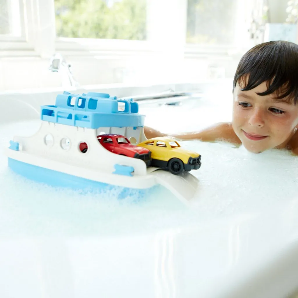 Ảnh Bộ Đồ Chơi Phà Chở Xe Ô Tô Green Toys Cho Bé Từ 3 Tuổi 2