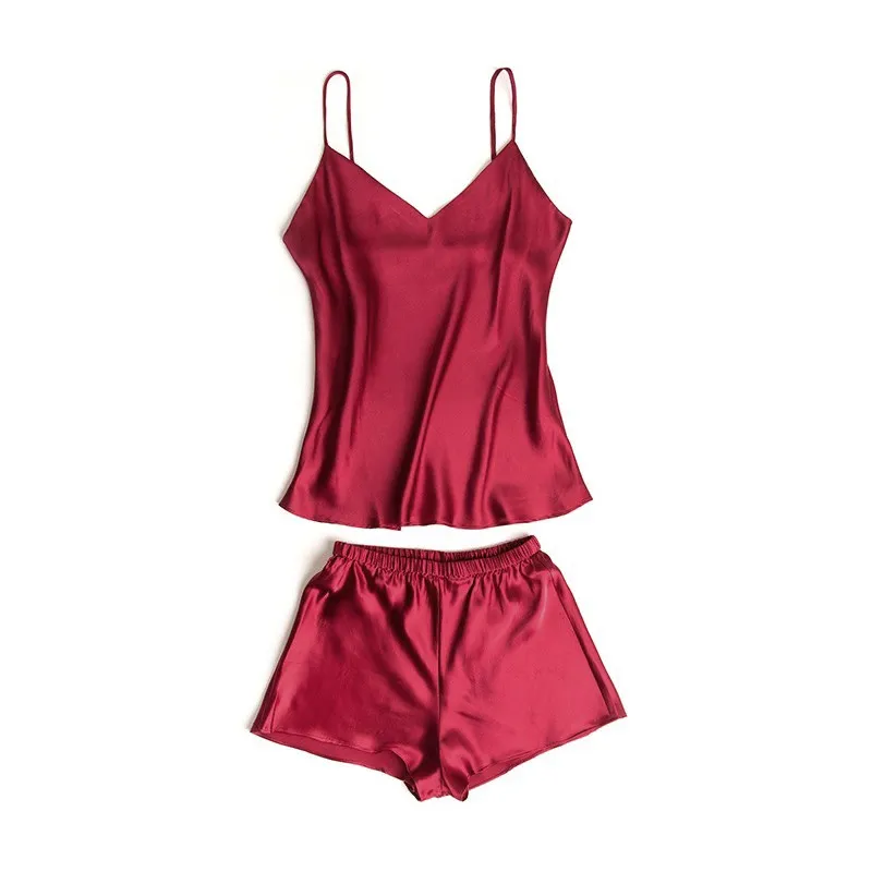 Ảnh Bộ Đồ Ngủ Mặc Nhà Hai Dây Quần Cộc Hisexy MS03 2