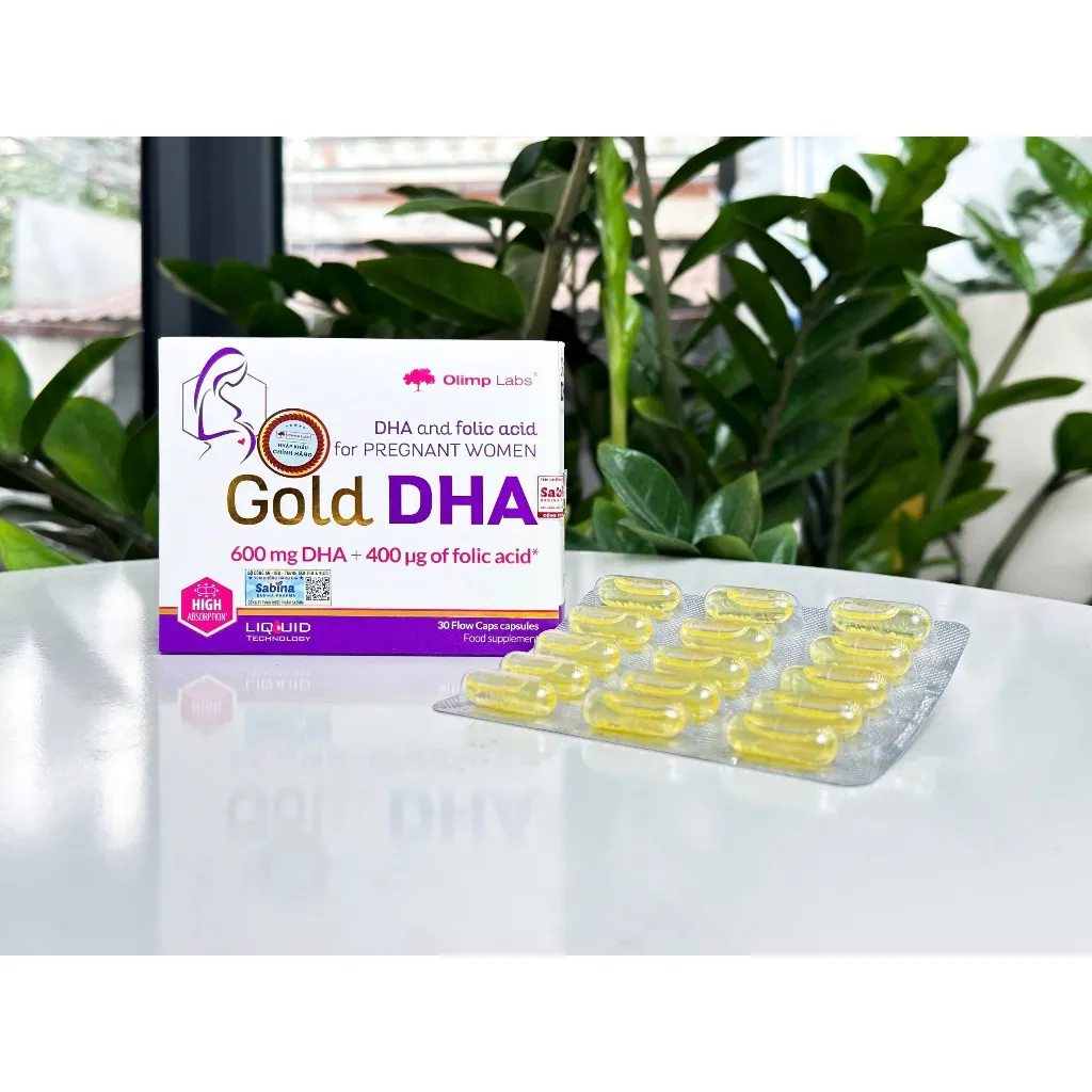 Ảnh Bộ đôi Chela Ferr Forte và Gold DHA  36,6g(Olimp Labs). Thực phẩm bảo vệ sức khỏe hỗ trợ bổ sung sắt,axit folic và DHA 2