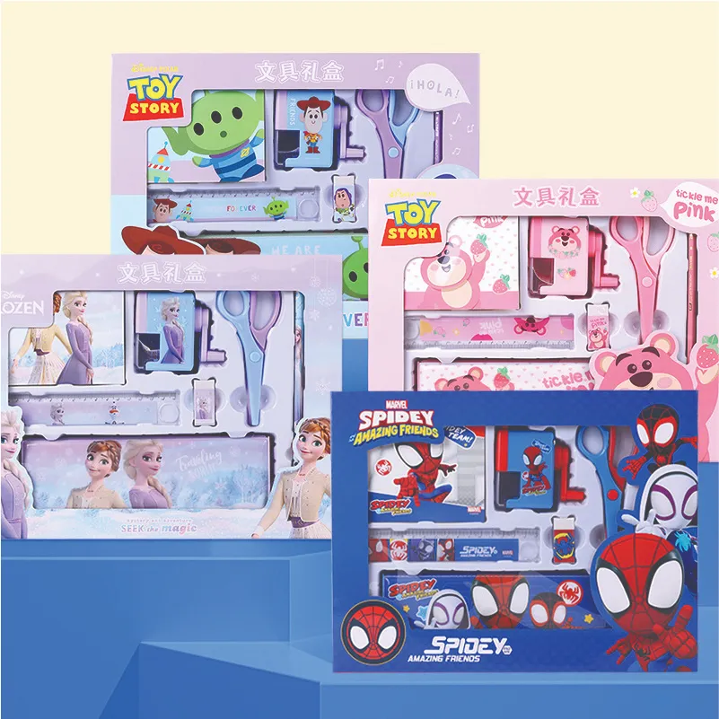 Ảnh Bộ dụng cụ học tập cho bé trai bé gái 1989KIDS SHOP đi học tiểu học 7 món đáng yêu,thích hợp làm quà tặng 3