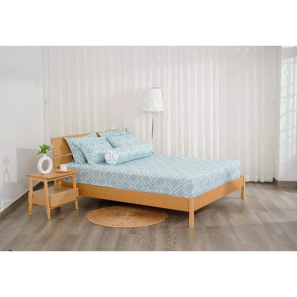 Ảnh Bộ ga chun/ bộ ga giường drap giường K-Bedding by Everon chất vải Microfiber KMP (Không bao gồm chăn) 2