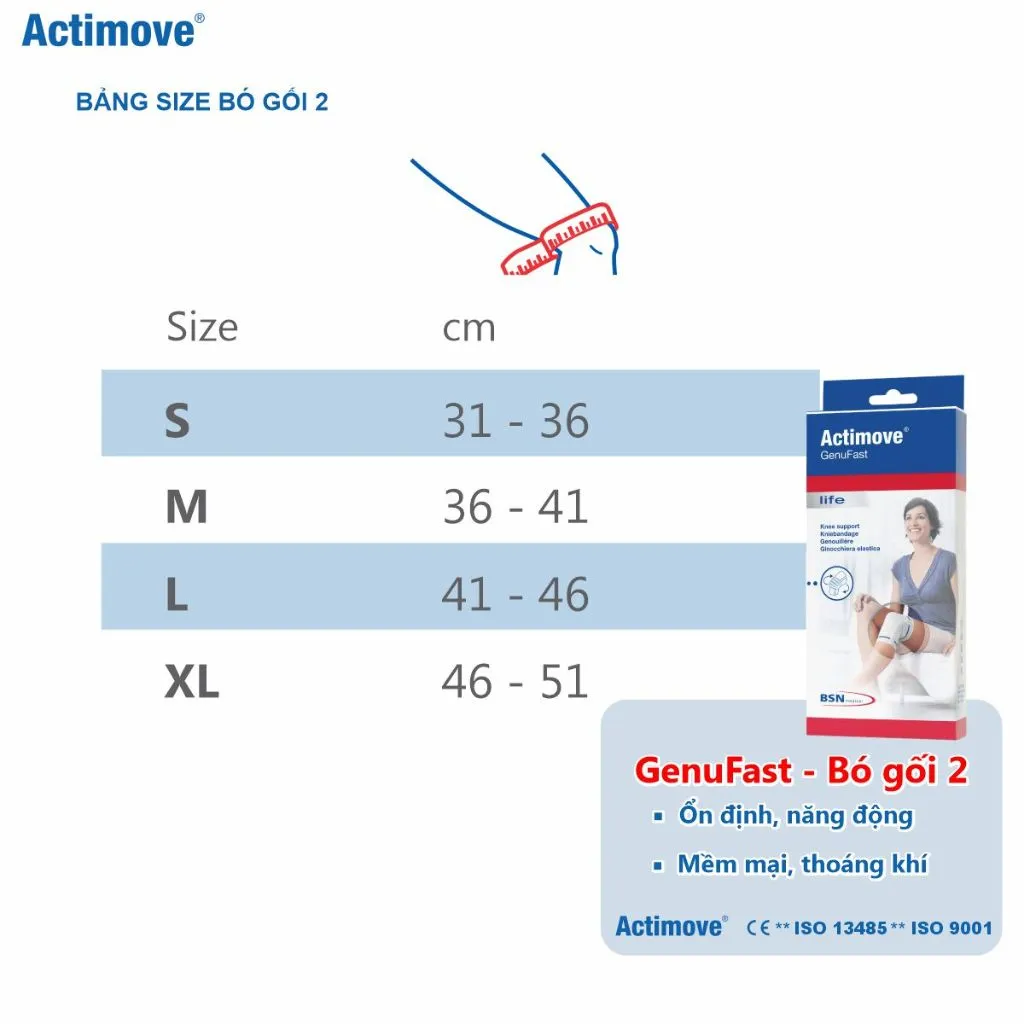 Ảnh Bó gối 2 - Actimove GenuFast 3